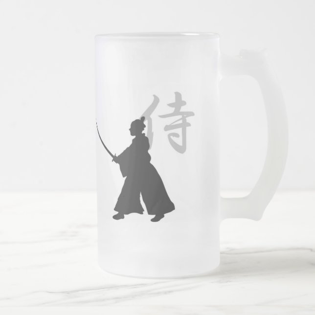 Got Samurai? Glass Mug (Right)
