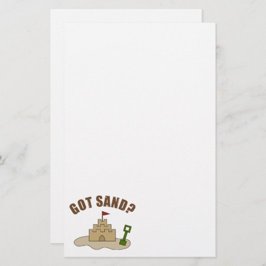 Got Sand? (Front/Back)