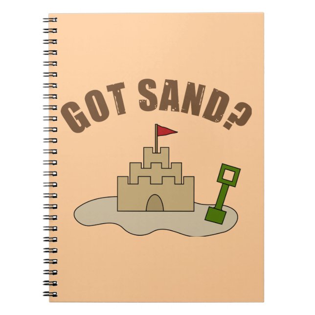 Got Sand? Notebook (Front)