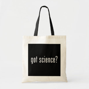 got science? tote bag