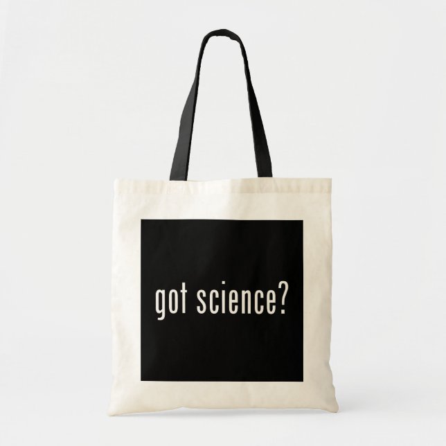 got science? tote bag (Front)