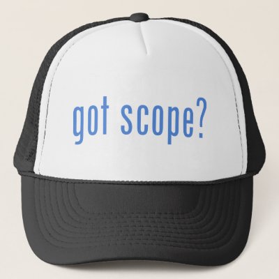 got scope? trucker hat