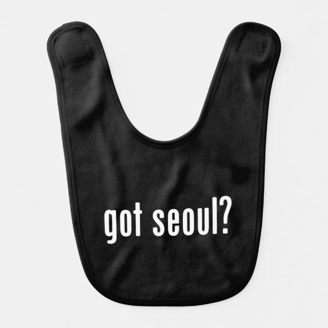 got seoul? baby bib (Front)