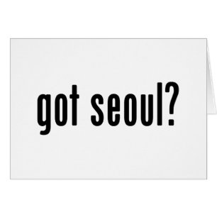 got seoul? card