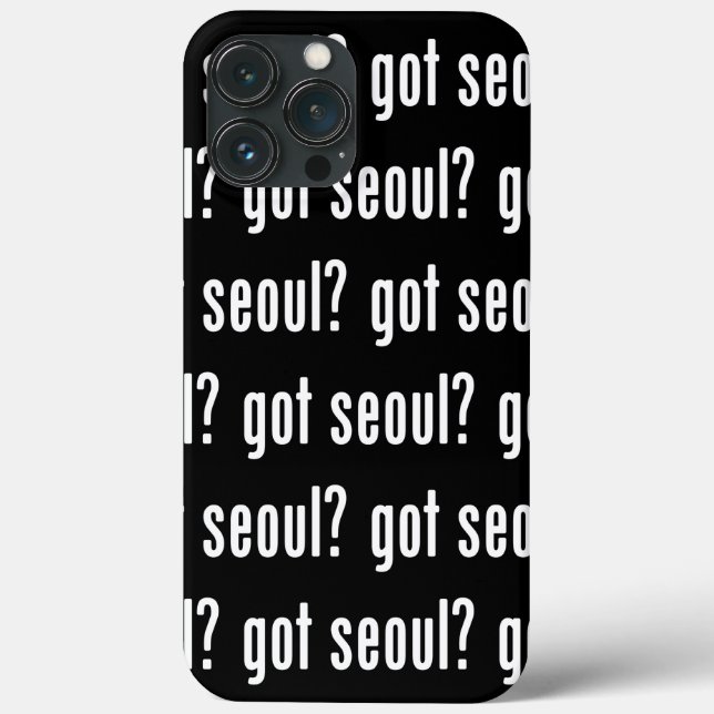 got seoul? Case-Mate iPhone case (Back)