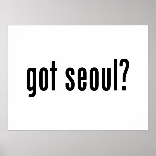 got seoul poster