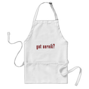got sernik? adult apron