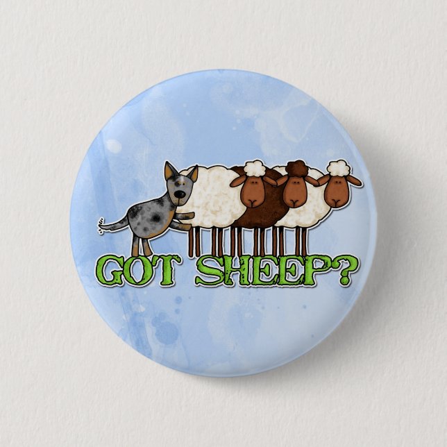 got sheep pinback button (Front)