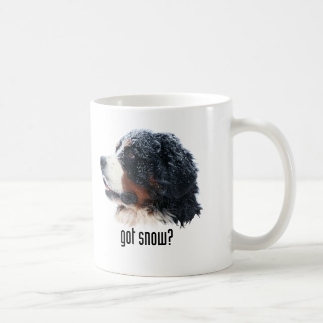 got snow? Bernese Mountain Dog Mug (Right)