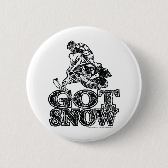 Got-Snow-Distressed Button (Front)