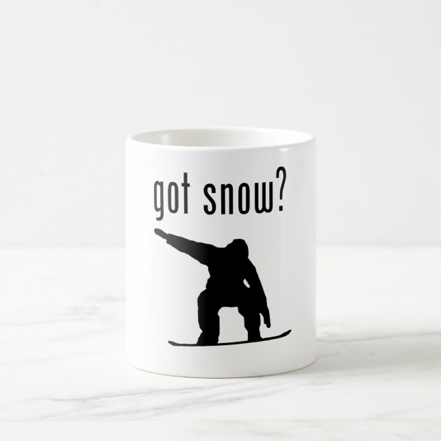 got snow? Snowboarding Color Morph Mug (Center)