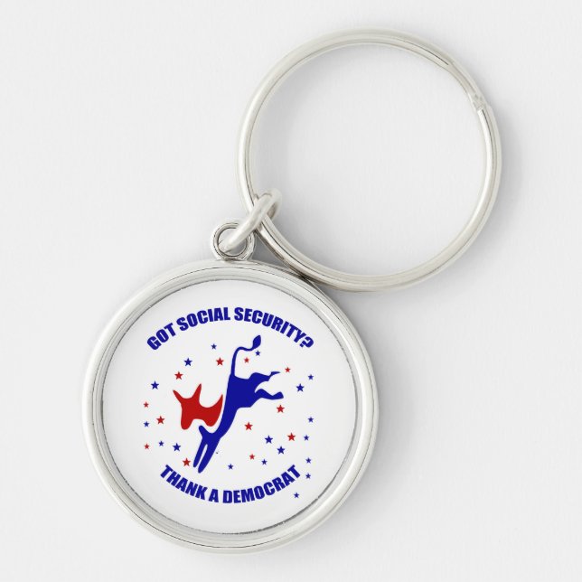 Got Social Security? #3 Keychain (Front)