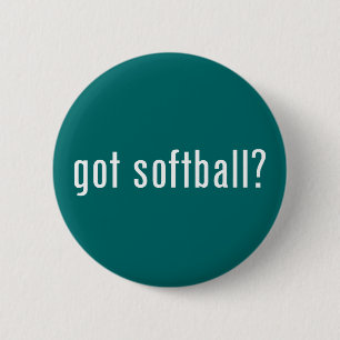 got softball? pinback button