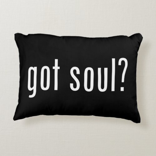 got soul accent pillow