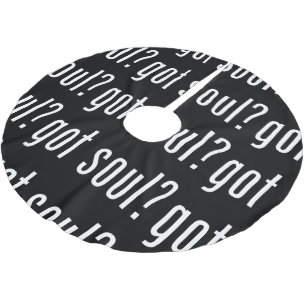 got soul? brushed polyester tree skirt