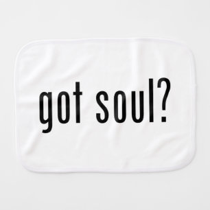 got soul? burp cloth