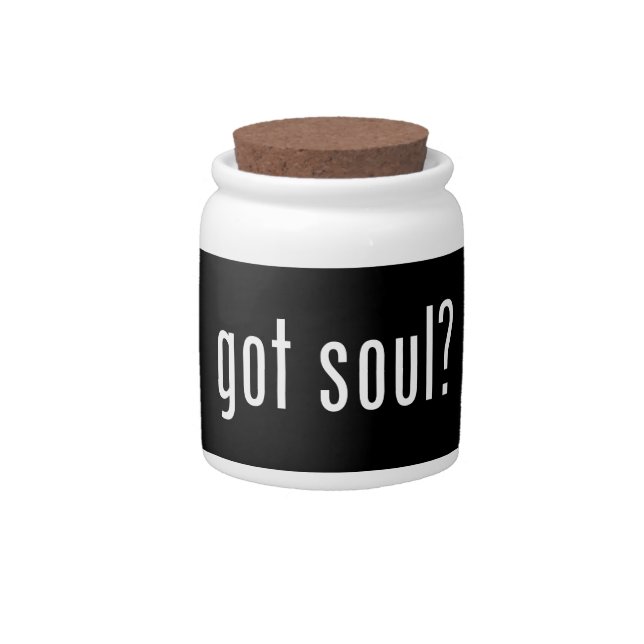got soul? candy jar (Front)
