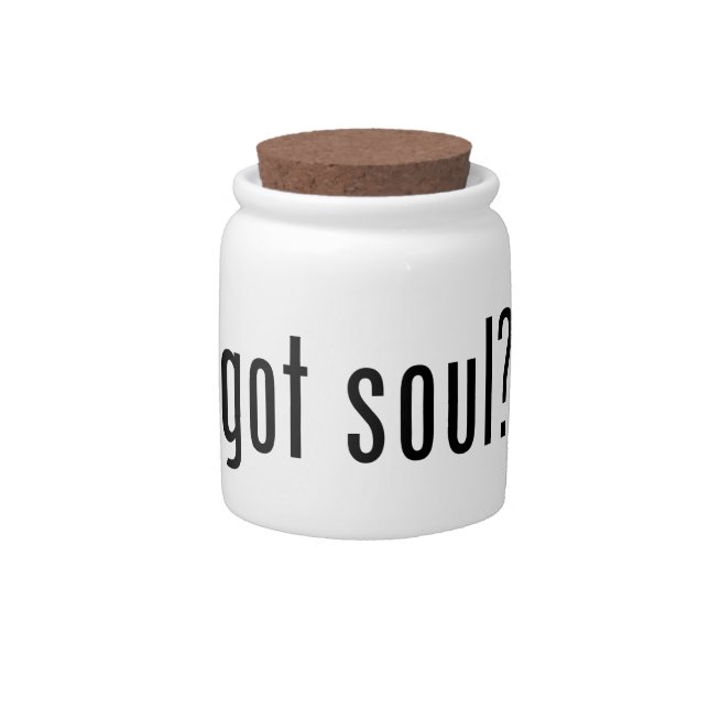 got soul? candy jar (Front)