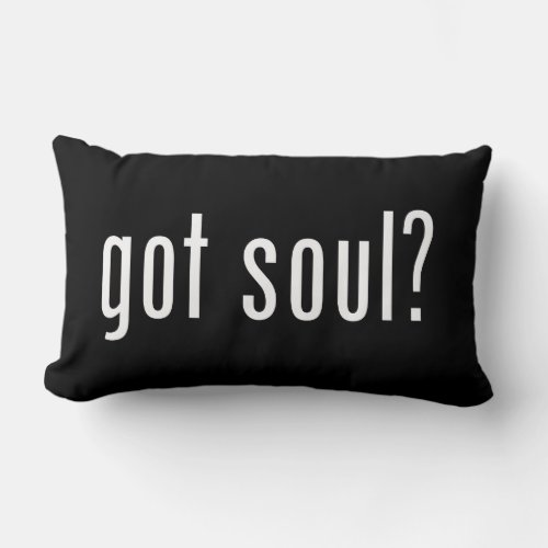 got soul lumbar pillow