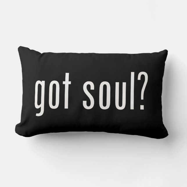 got soul? lumbar pillow (Front)