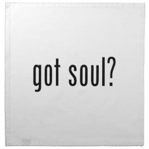 got soul? napkin