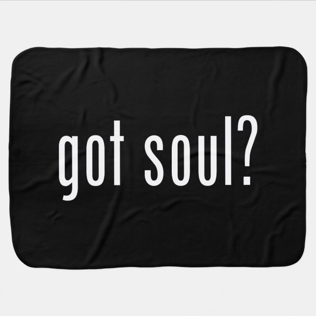 got soul? swaddle blanket (Horizontal)