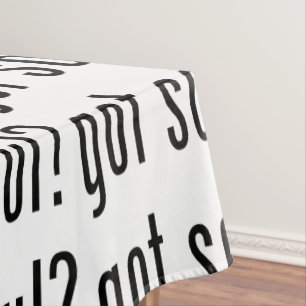 got soul? tablecloth