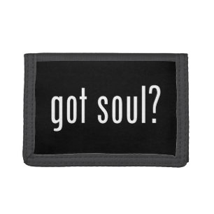 got soul? tri-fold wallet