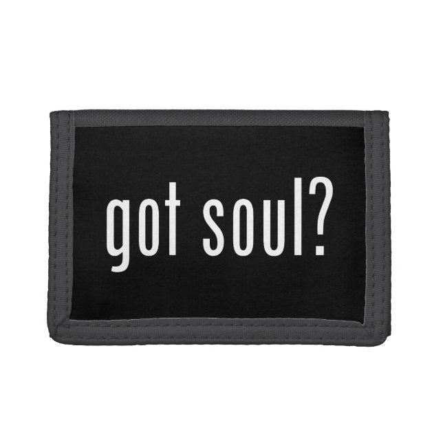 got soul? trifold wallet (Front)