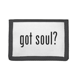 got soul? trifold wallet