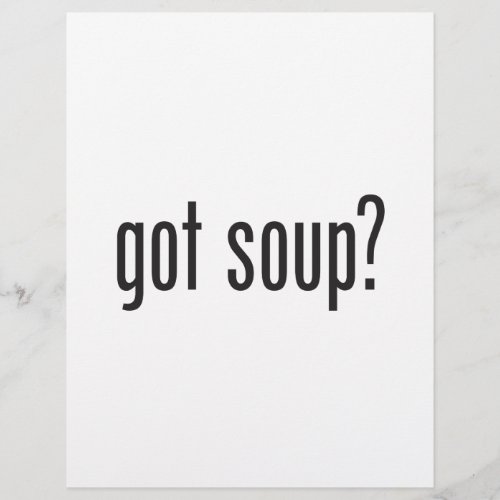 got soup flyer