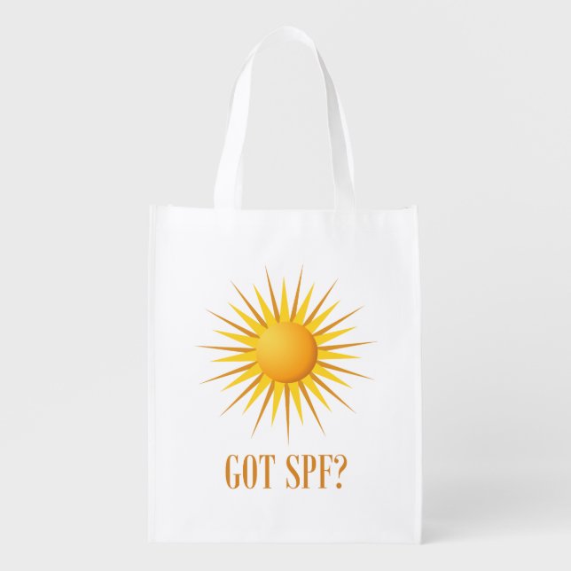 Got SPF? Grocery Bag (Front)