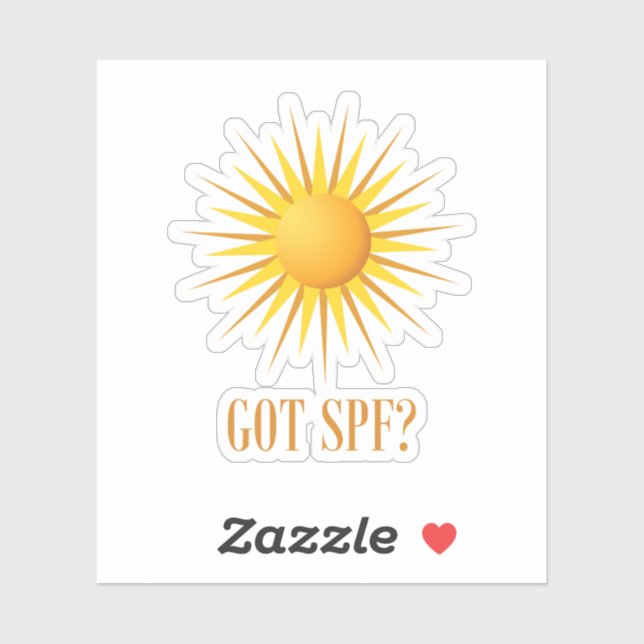 Got SPF? Sticker (Sheet)