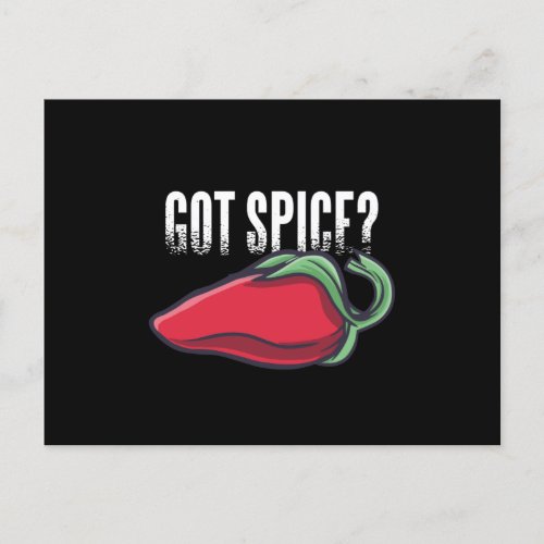 Got spice postcard