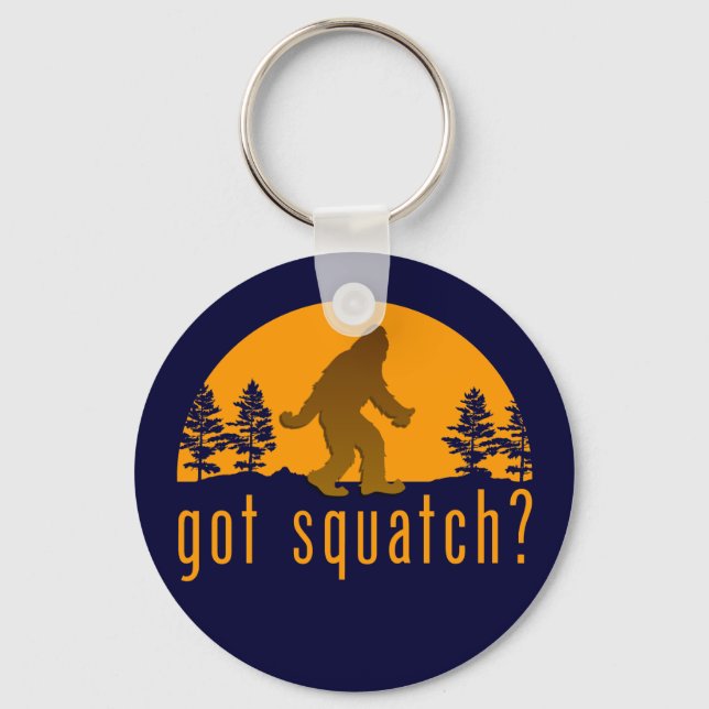 Got Squatch? Keychain (Front)