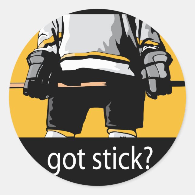 Got Stick? Classic Round Sticker (Front)