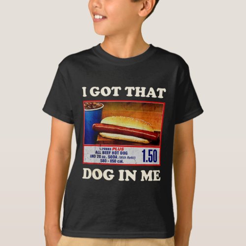 Got That Dog In Me Funny Combo 4th Of July Vintage T_Shirt