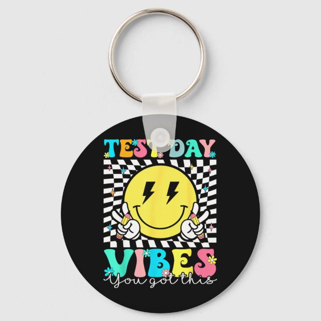 Got This Test Day State Testing Teacher Staar Test Keychain (Front)