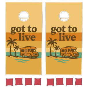 Got To Live Cornhole Set