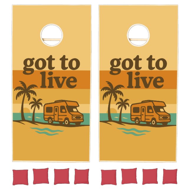 Got To Live Cornhole Set (Set)