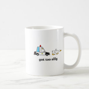 Got Too Silly Funny Goose Humor Animal Lovers Coffee Mug
