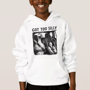 Got Too Silly Goose Seatbelt Baby Car Seat Funny G Hoodie