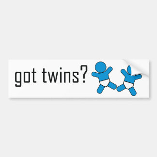 got twins bumper sticker! sticker