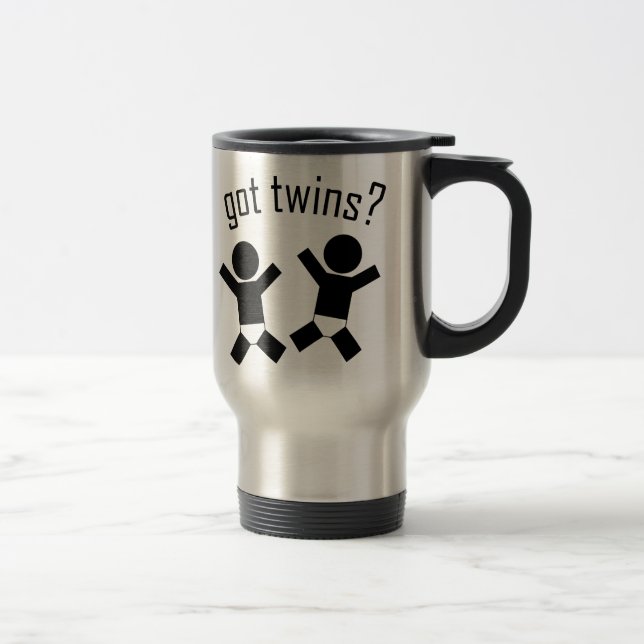 Got Twins? Travel Mug (Right)