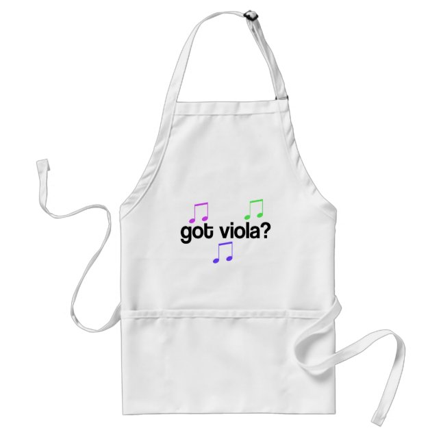 Got Viola? Adult Apron (Front)