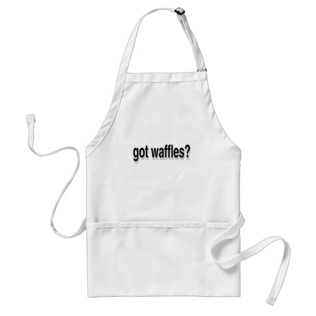 Got Waffles Adult Apron (Front)