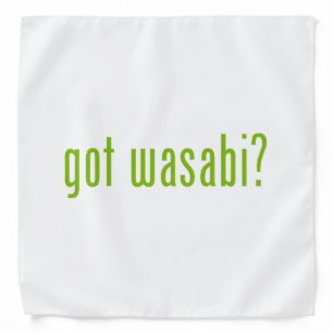 got wasabi? bandana