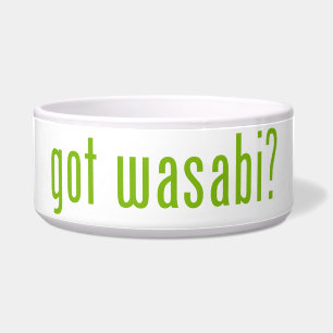 got wasabi? bowl