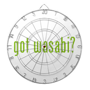 got wasabi? dartboard