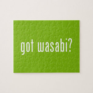 got wasabi? jigsaw puzzle